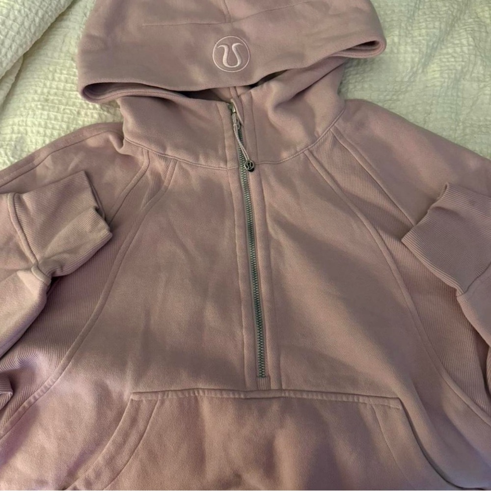 lululemon athletica Kids Light Purple Half-Zip Hoodie